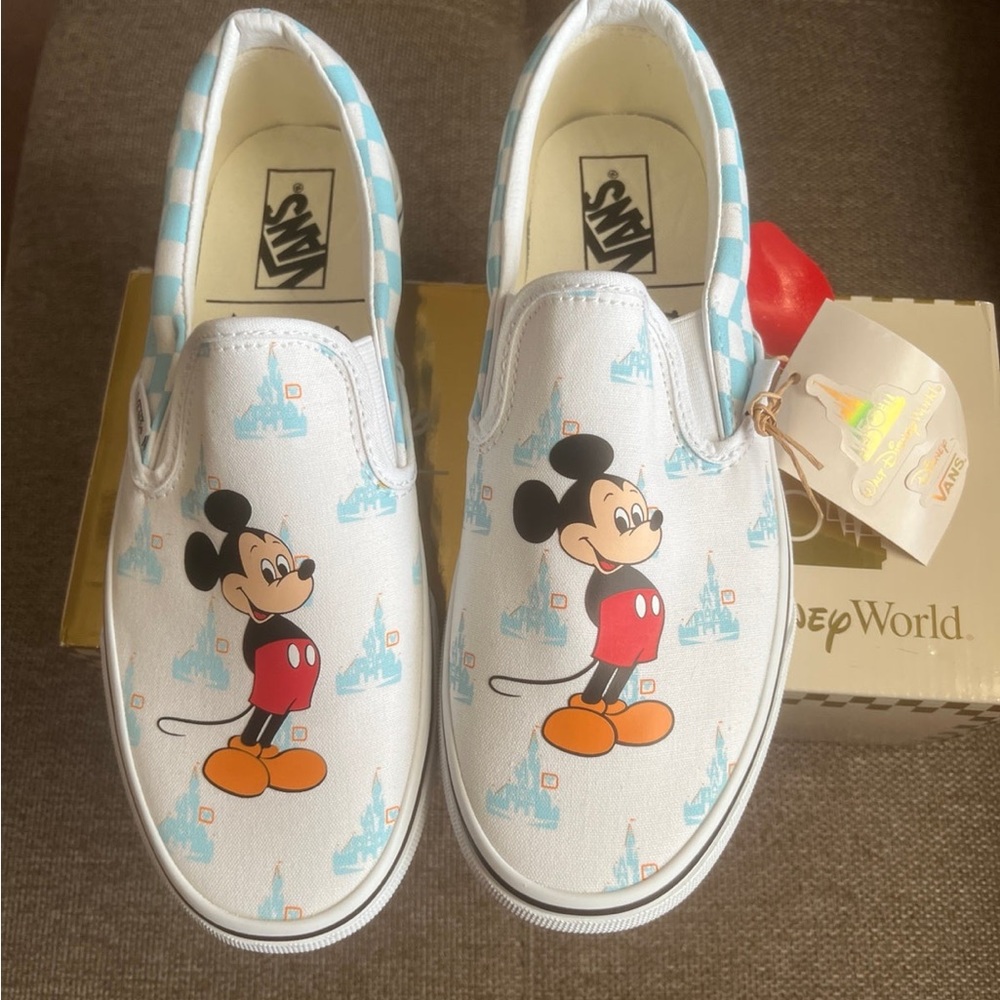 50th Anniversary Mickey Mouse vans